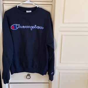 Blue Champion Sweatshirt Crewneck